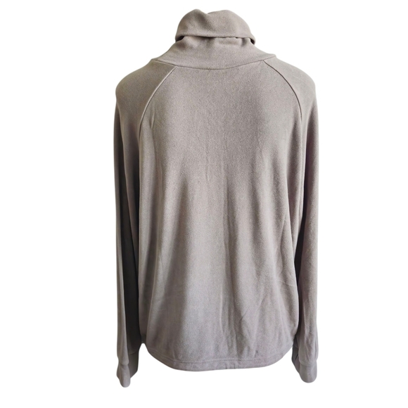 Varley Portland High Neck Midlayer Sweater Size Small Taupe - Picture 4 of 12